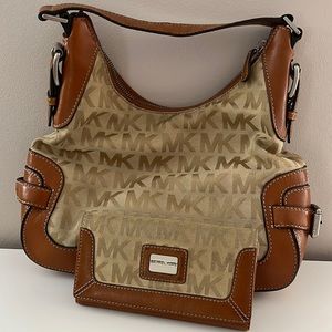 Michael Kors Bag and Matching Wallet